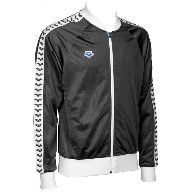 M RELAX IV TEAM ZIP JACKET BLACK/WHITE - 501 - Image 2