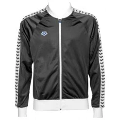 M RELAX IV TEAM ZIP JACKET BLACK/WHITE - 501