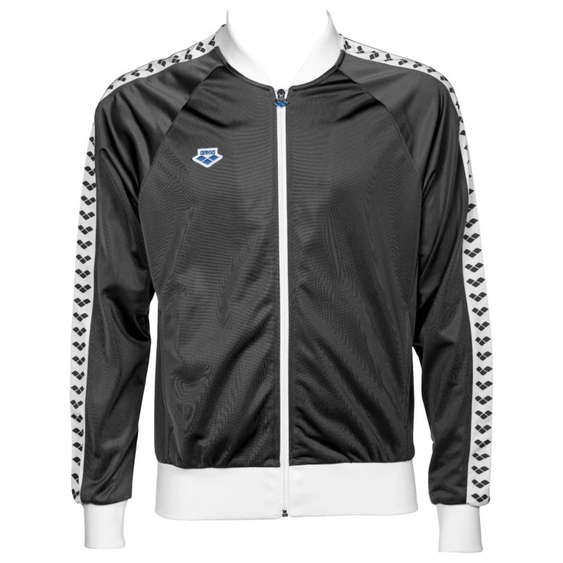 M RELAX IV TEAM ZIP JACKET BLACK/WHITE - 501