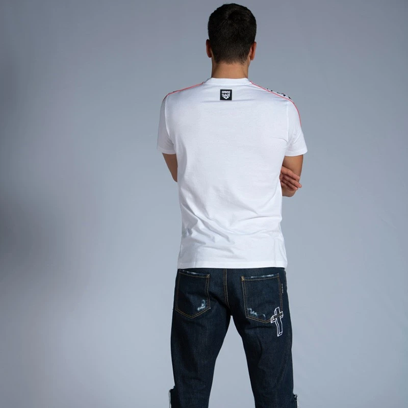 UNISEX T-SHIRT TEAM MIZU - 101 WHITE/BLACK - Image 2