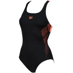 W STREAK SWIM PRO BACK - 540 BLACK-FLOREALE