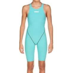 GIRLS POWERSKIN ST 2.0 OPEN BACK - 681 AQUAMARINE