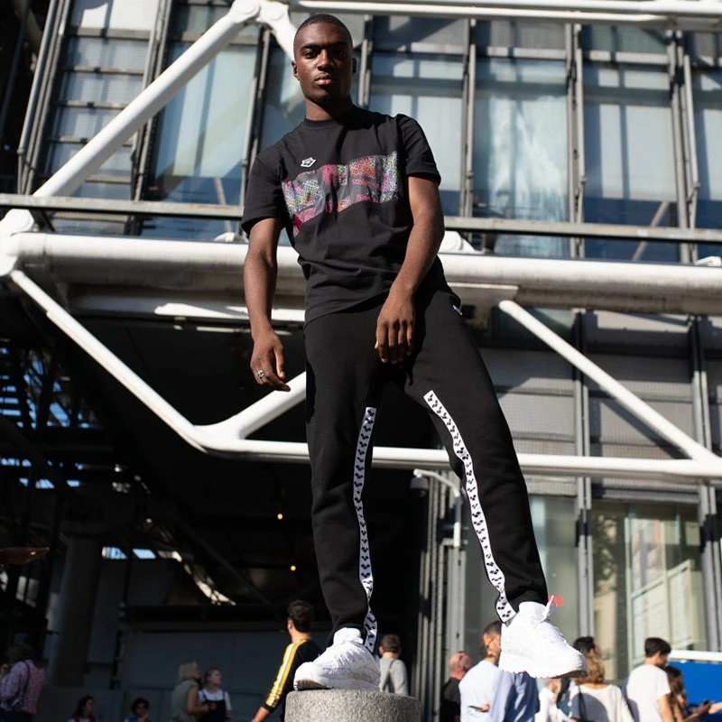 UNISEX FLEECE TEAM PANT - 501 BLACK - Image 2